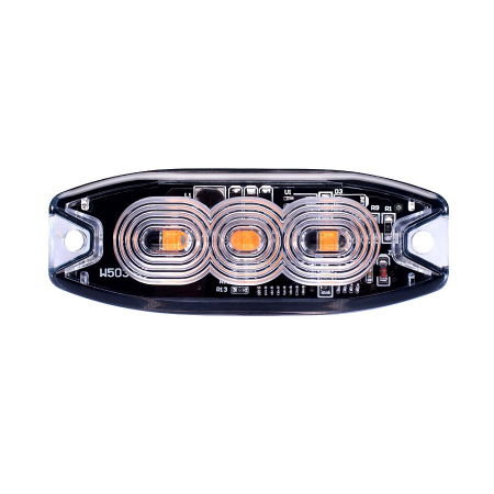 Stroposcop Slim, Lampa Speciala De Avertizare, Galbena, 82.1mm - Truck LED LW0036
