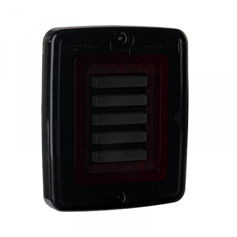 Lampi stop, semnalizare, Triple - Tripla, Lampa spate LED Breeze X1, Lentila Fumurie, 11 x 13.3 x 2.8cm