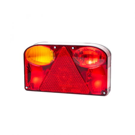 Lumini, Becuri, Proiectoare - Tripla, Lampa Stop Remorca FT 88, Ceata si Mers Inapoi - Fristom FT-088