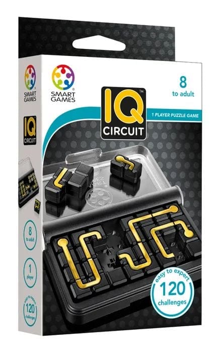 Produse - Smart Games - IQ Circuit, joc de logica cu 120 de provocari, 8+ ani