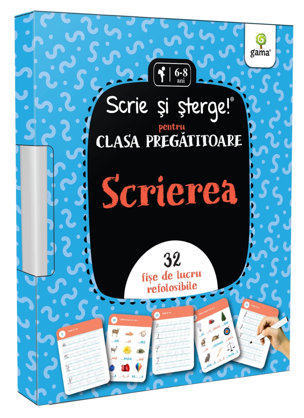 Jocuri litere si cifre - Scrierea • pentru clasa pregatitoare