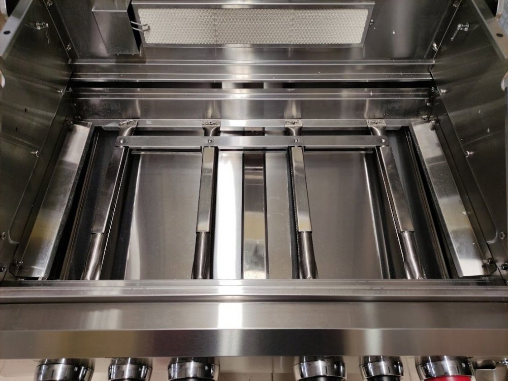 Bucatarie pe gaz, 4 arzatoare inox, arzator infrarosu, grile fonta, Enders Kansas II Pro 4 SIK Profi Turbo 871433 [10]