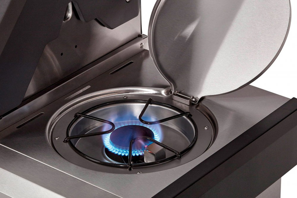 Bucatarie pe gaz, 4 arzatoare inox, arzator infrarosu, grile fonta, Enders Kansas II Pro 4 SIK Profi Turbo 871433 [12]