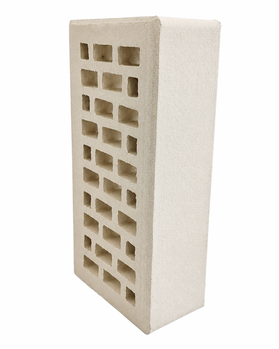 Caramida pentru fatade, garduri si gratare (alb Toscana) – 250 × 120 × 65 mm [3]