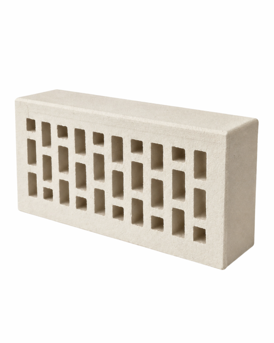 Caramida pentru fatade, garduri si gratare (alb Toscana) – 250 × 120 × 65 mm [2]