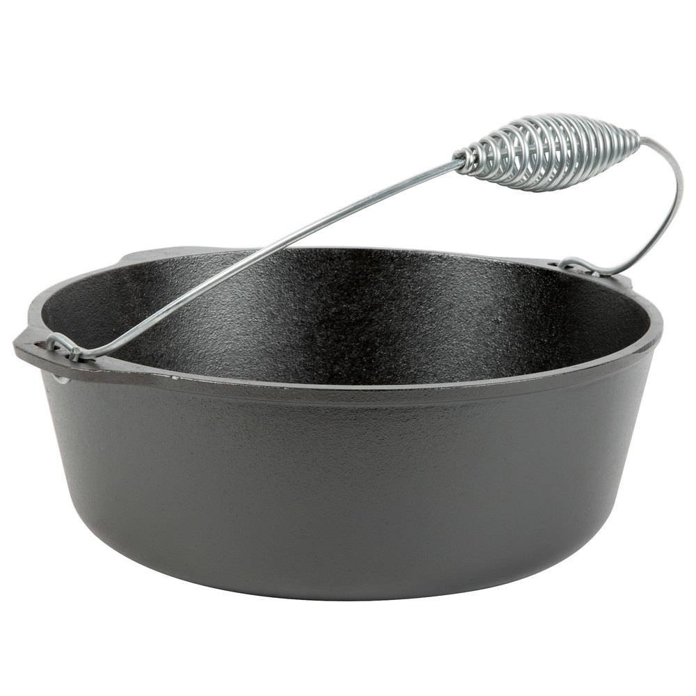 Ceaun din fonta cu capac - cuptor olandez Lodge 33 cm 8,5 litri L-12DO3 [9]