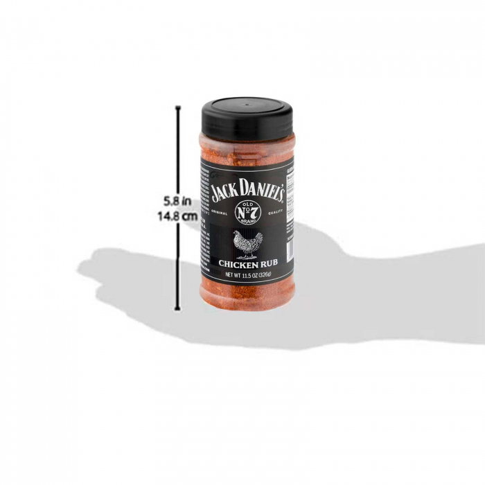 Condimente pentru carne de pasare la gratar Jack Daniels Chicken Rub 326 grame JD-CR [6]