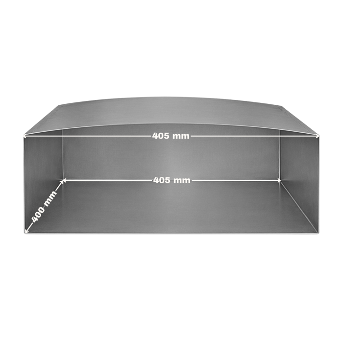 Corp cuptor metalic 405x210 mm din tablă decapată [2]