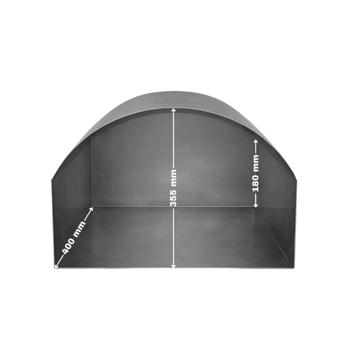 Corp cuptor metalic 495x355 mm din tablă decapată [3]