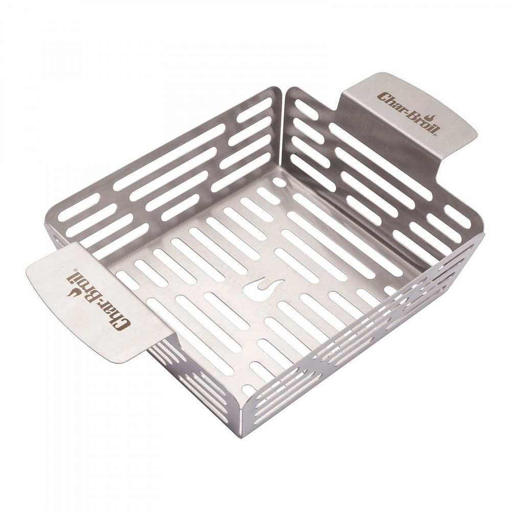 Cos din inox pentru gratar 25 x 16 x 7 cm Char-Broil 140016 [1]