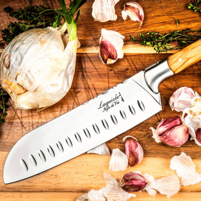 Cutit Santoku Laguiole Style de Vie Luxury Line SANTOLIJFLAG [5]