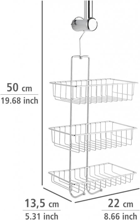 Etajera de dus cu 3 niveluri Wenko Nivala 15888100 [4]