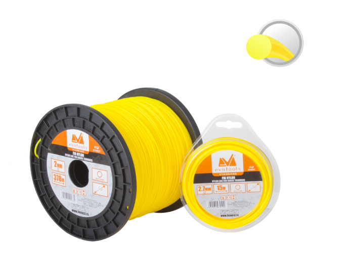 FIR NYLON ROTUND GROSIME 2.4MM [3]