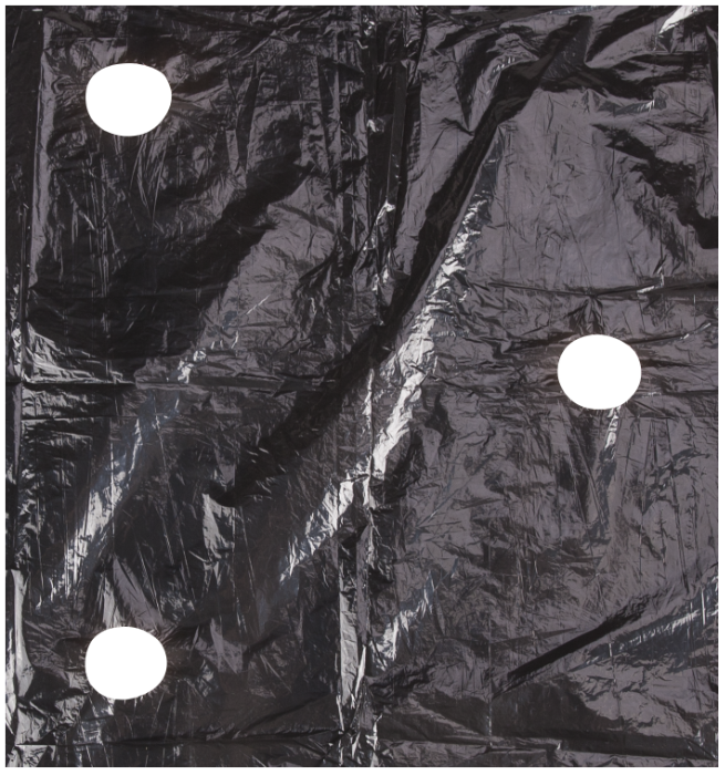 FOLIE MULCIRE NEAGRA PERFORATA, 2 M LATIME, 22.5 GR [1]