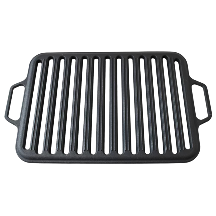 Grătar din fontă emailat mat Black Frost 360 x 260 mm [1]