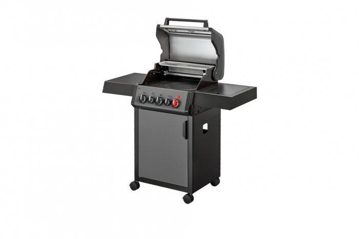 Gratar pe gaz, 3 arzatoare inox, arzator infrarosu, grile fonta, Enders Hyde 3 SIKR Turbo 804033 [2]