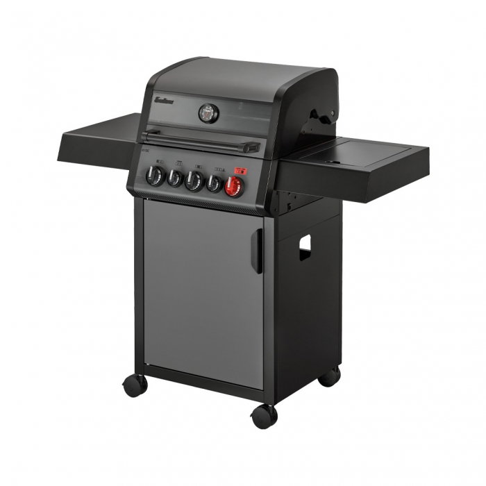 Gratar pe gaz, 3 arzatoare inox, arzator infrarosu, grile fonta, Enders Hyde 3 SIKR Turbo 804033 [1]