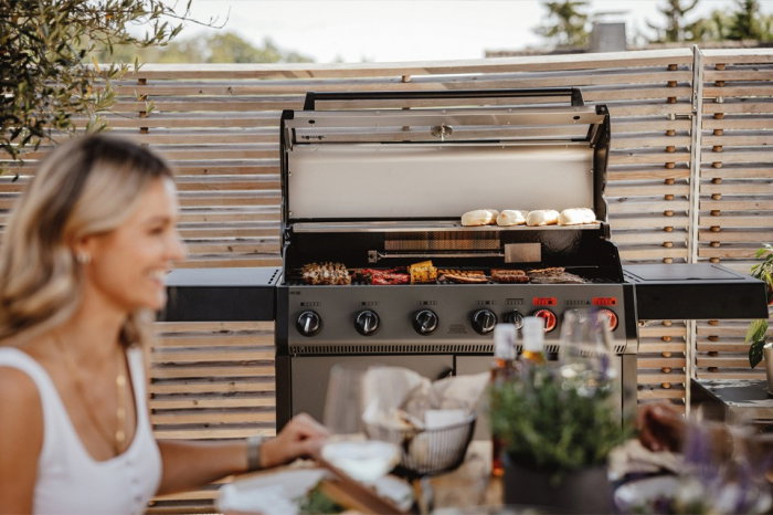 Gratar pe gaz, 6 arzatoare inox, arzator infrarosu, grile fonta, Enders Hyde 6 SIKR Turbo II 804433 [12]