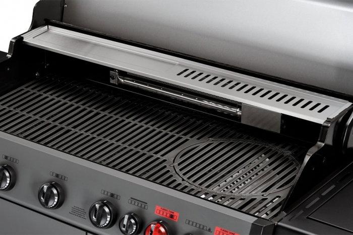 Gratar pe gaz, 6 arzatoare inox, arzator infrarosu, grile fonta, Enders Hyde 6 SIKR Turbo II 804433 [5]