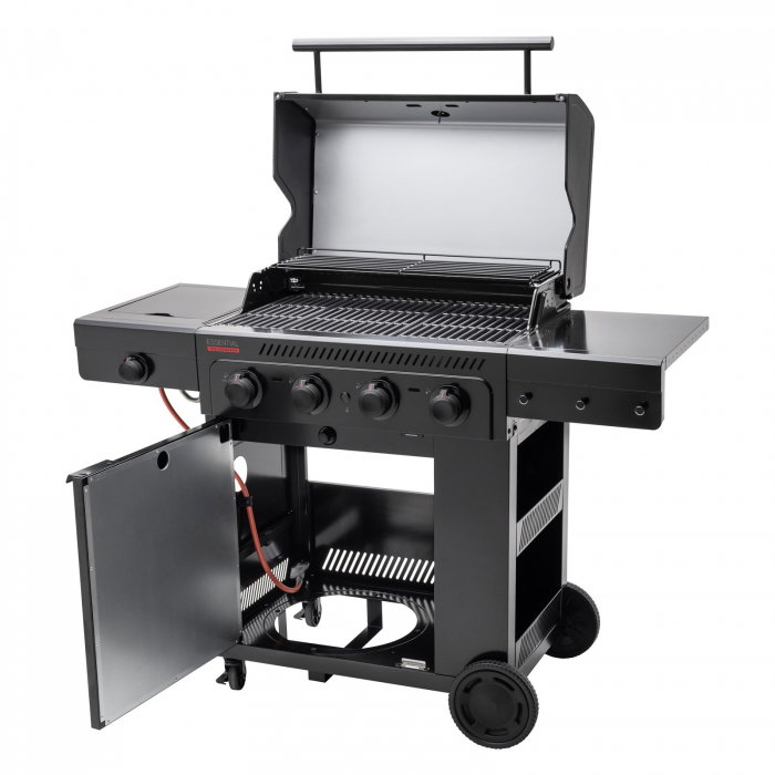 Gratar pe gaz Char-Broil Essential 4 G cu 4 arzatoare, grile din fonta, TRU-Infrared 140235 [4]