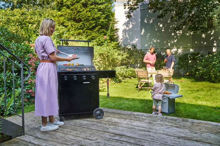 Gratar pe gaz Char-Broil Essential 4 G cu 4 arzatoare, grile din fonta, TRU-Infrared 140235 [14]