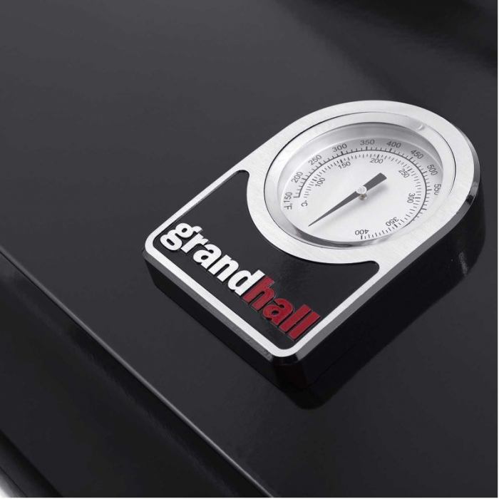 GRATAR PE GAZ CU 4 ARZATOARE DIN INOX GRANDHALL PREMIUM GT4 K04000305A [2]