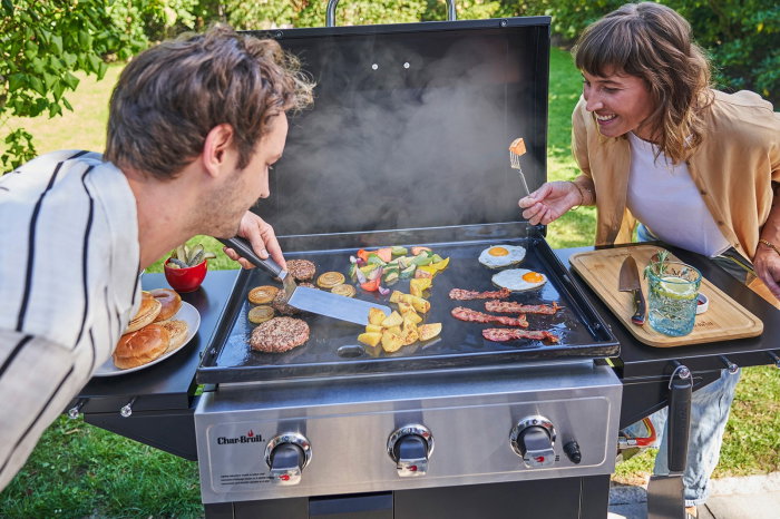 Gratar pe gaz tip plancha cu 3 arzatoare Char-Broil Griddle 3400 140999 [9]