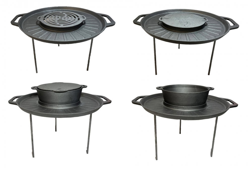 GRILL DISC SET MULTIFUNCTIONAL 4 PIESE [5]