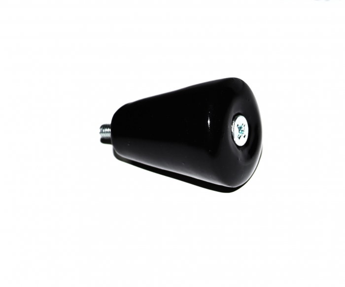 MANER USA SOBA ROTUND DIN CERAMICA, NEGRU [2]