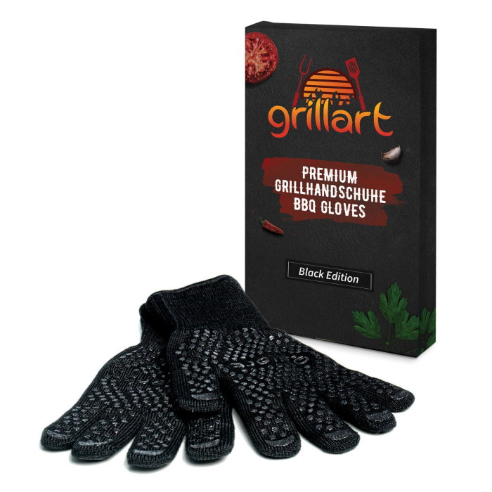 Manusi din bumbac si aramida pentru gratar Grillart Black Edition GA-1002-2 [2]