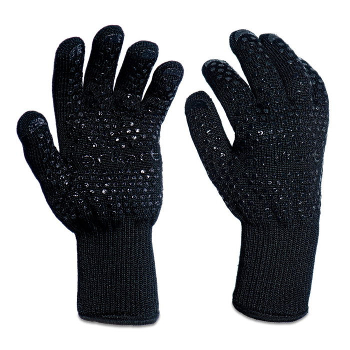 Manusi din bumbac si aramida pentru gratar Grillart Black Edition GA-1002-2 [1]