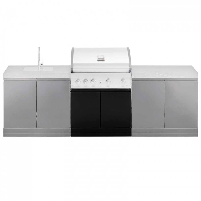 Modul bucatarie de exterior dulap pentru gratar Grandhall K04000256A [6]