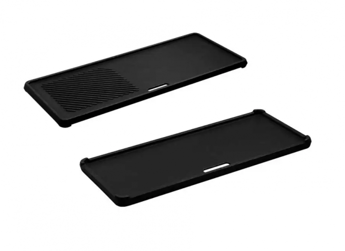 PLITA DIN FONTA CU 2 FETE NETEDA SI GRILL 42 x 20 x 1,5 cm CHICAGO 3 ENDERS 7899 [1]