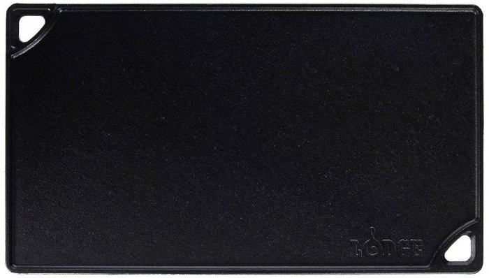 Plita din fonta cu 2 fete neteda si grill Lodge 42,5 x 24 cm L-DP3 [3]
