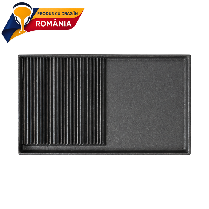 PLITĂ DIN FONTĂ MIXTĂ CU BORDURĂ 425 x 240 mm [1]