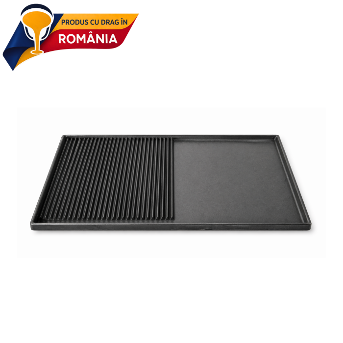 PLITĂ DIN FONTĂ MIXTĂ CU BORDURĂ 425 x 240 mm [4]