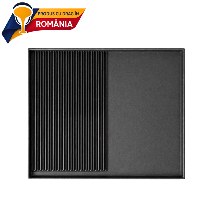 PLITĂ DIN FONTĂ MIXTĂ CU BORDURĂ 690 x 550 mm [1]