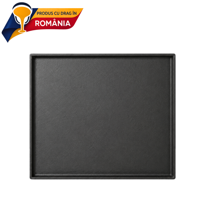 Plită din fontă netedă cu bordură 430 x 380 mm [1]