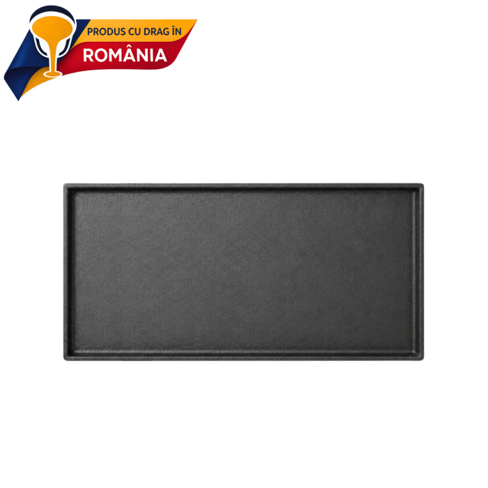 Plită din fontă netedă cu bordură 440 x 220 mm [1]