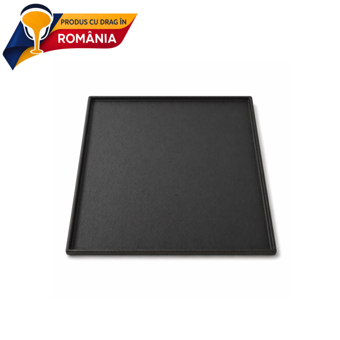 PLITĂ DIN FONTĂ NETEDĂ CU BORDURĂ 480 x 475 mm [4]