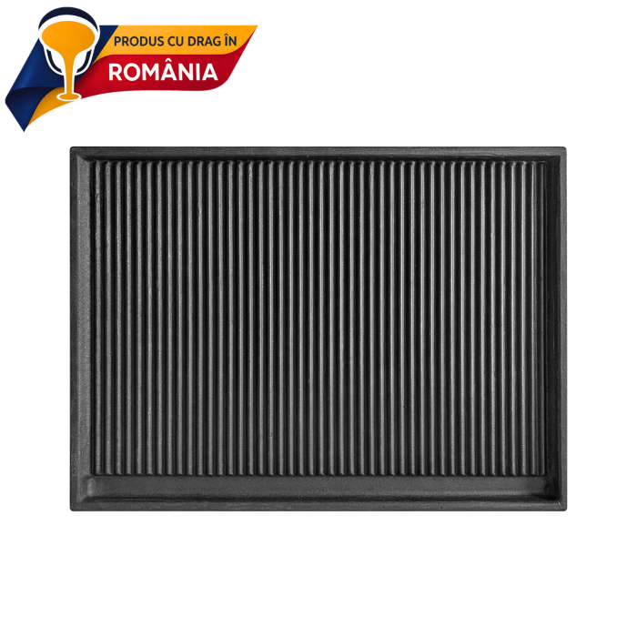Plită din fontă striată 400 x 300 mm [1]