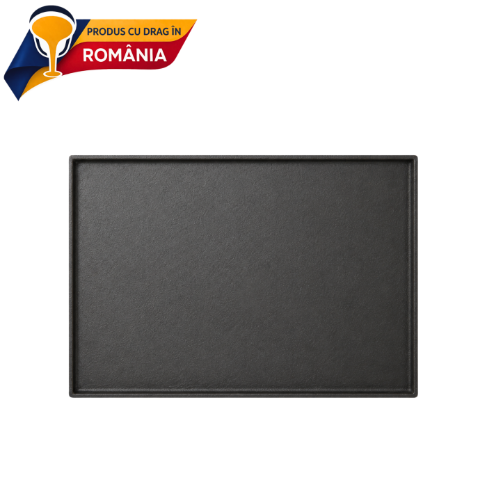 Plită din fontă netedă cu bordură 645 x 470 mm [1]
