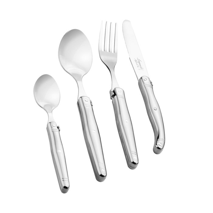 Set 24 tacamuri cu maner din otel inoxidabil 1,8 mm Laguiole Style de Vie Premium Line PRCOUVRVS [1]