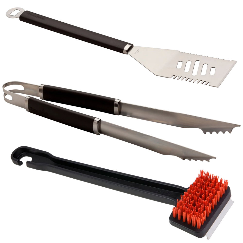 Set 3 ustensile pentru gratar Starter Char-Broil 140768 [1]