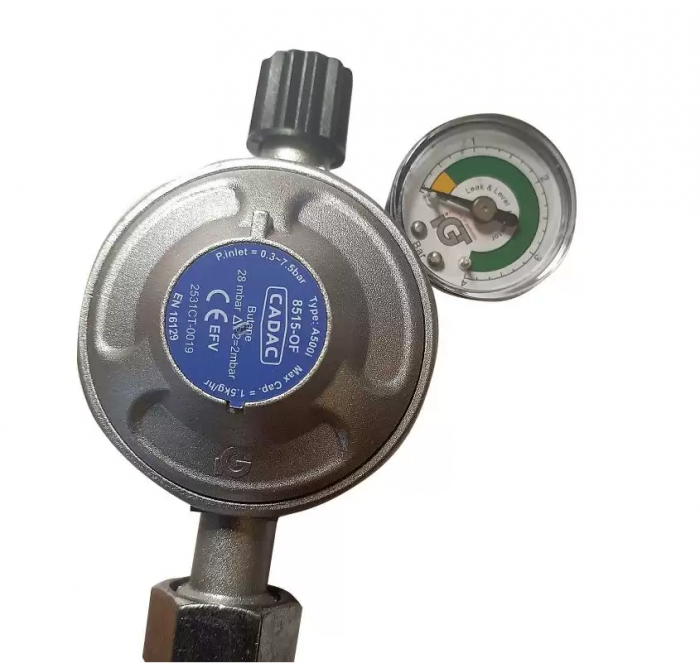 SET REGULATOR DE PRESIUNE GAZ CADAC 30mBar OVERFLOW 8515-OF [2]