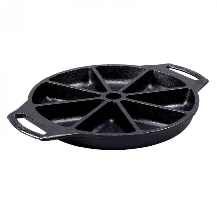 Tava rotunda din fonta cu 8 triunghiuri pentru tarta Lodge 22,7 cm L-BW8WP [1]