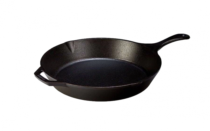 TIGAIE ADANCA ROTUNDA DIN FONTA CU MANER 33 CM LODGE L-12SK3 [1]