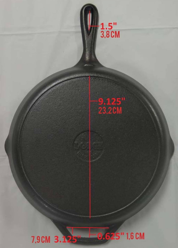 Tigaie adanca rotunda din fonta cu maner Lodge 30,5 cm L-10SK3 [11]