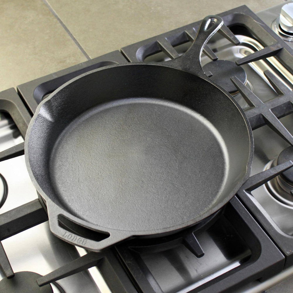 Tigaie adanca rotunda din fonta cu maner Lodge 33 cm L-12SK3 [8]