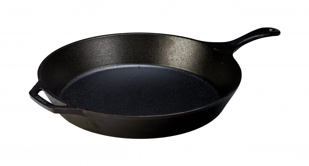 Tigaie adanca rotunda din fonta cu maner Lodge 38 cm L-14SK3 [1]